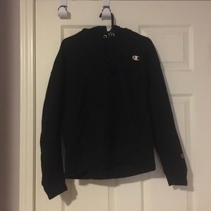 Champion Reverse weave black hoodie